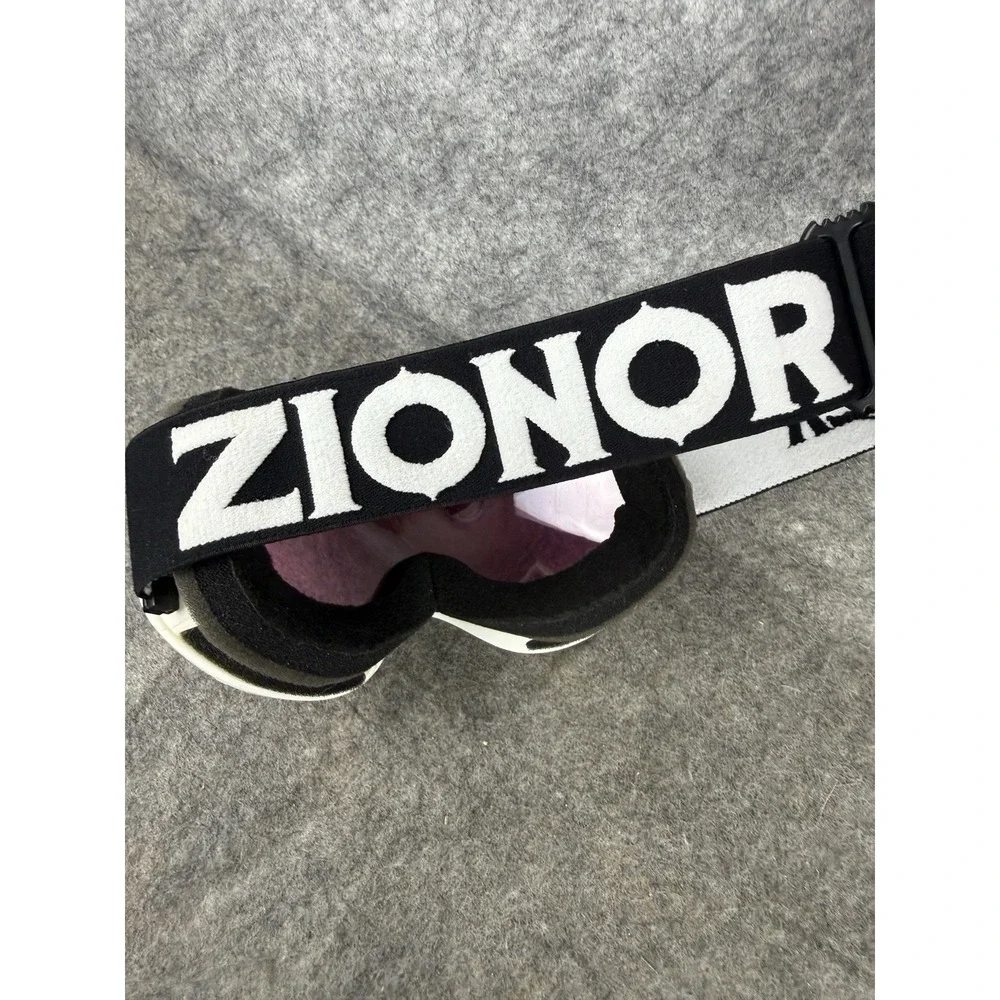 ZIONOR SKI Goggles White Pink/Rose ‎ Uv400 Anti Fog